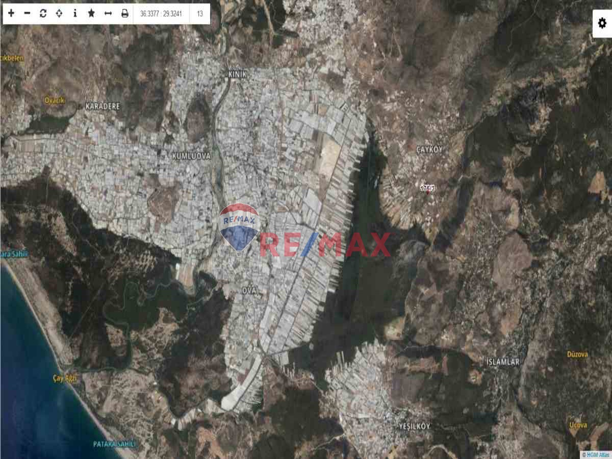 RE/MAX PUPA KALKAN ÇAY KÖY SATILIK ARSA - Küçük Görsel 3