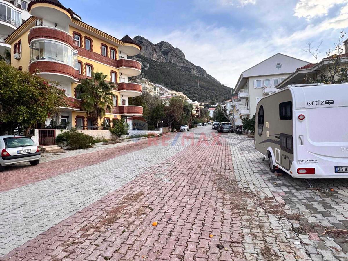 KAŞ MERKEZ'DE DENİZ MANZARALI 2+1 75 m2 NET KULLANIM GİRİŞ KAT - Görsel 12