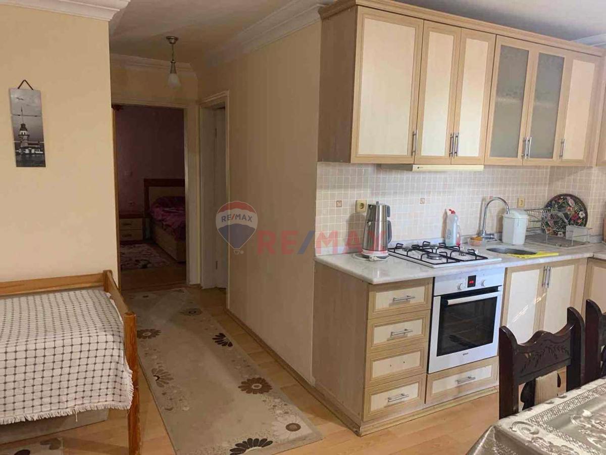 KAŞ MERKEZ'DE DENİZ MANZARALI 2+1 75 m2 NET KULLANIM GİRİŞ KAT - Görsel 5