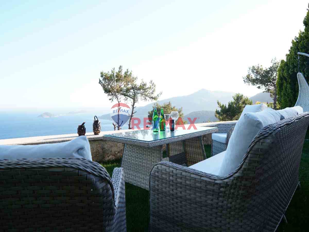 REMAX PUPA KAŞ KALKAN LAVANTA SİTESİNDE LÜKS 3+1 VİLLA - Görsel 12