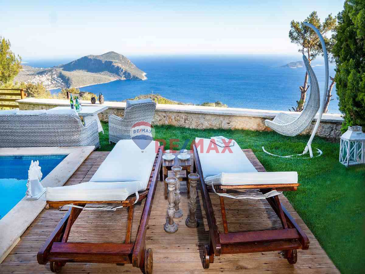 REMAX PUPA KAŞ KALKAN LAVANTA SİTESİNDE LÜKS 3+1 VİLLA - Görsel 11